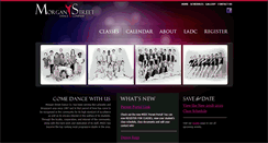 Desktop Screenshot of morganstreetdance.com